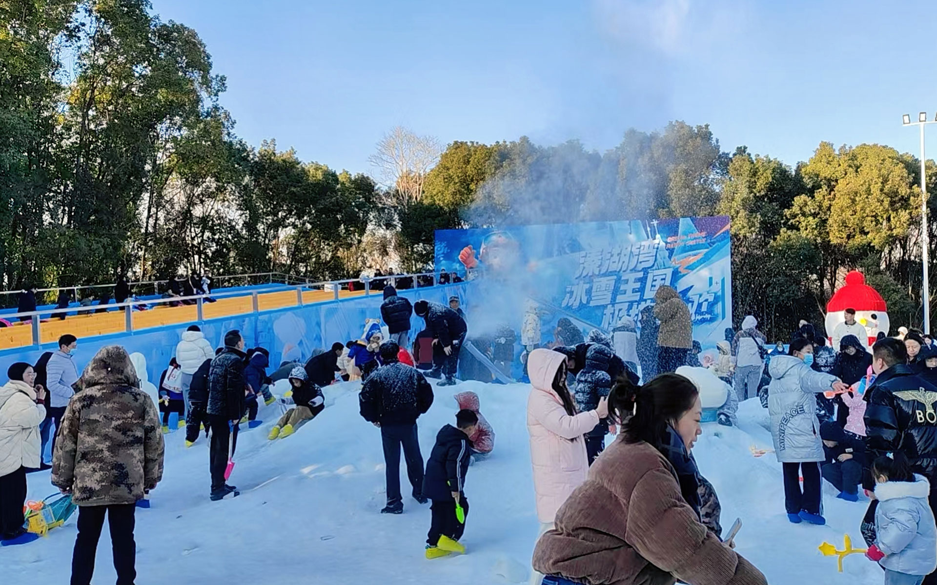 培训实战案例：泰州溱湖湾冰雪乐园